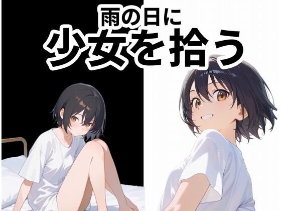 雨の日に少女を拾う(レモンあいす) [d_681031]