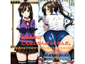 いつも好きな親友の女子を助ける優しいポニテお姉さんと・・・■(清純少女) [d_681901]