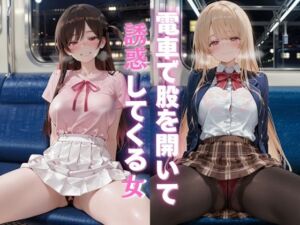 電車の中で股を開いて誘惑してくる女(Haru) [d_682372]