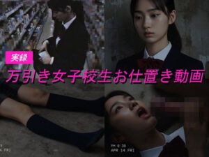 万引き女子校生のお仕置き謝罪動画 4(Blue Frames) [d_683048]