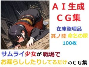 【在庫整理品】サムライ少女が戦場でお漏らししたりしてるだけのCG集其の陸・命乞の尿(YOG) [d_683530]