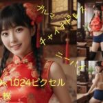 ブルマでチャイナドレス(ブルマにしょうゆとんこつ) [d_686298]