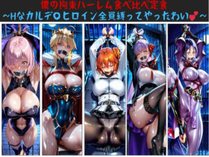 儂の拘束ハーレム食べ比べ定食 〜Hなカルデ〇ヒロイン全員縛ってやったわい〜(俺のAIする肉便器) [d_687273]