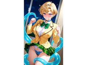 セー〇ーウ〇ヌス 制服 触手責め(大魔神の館) [d_687495]