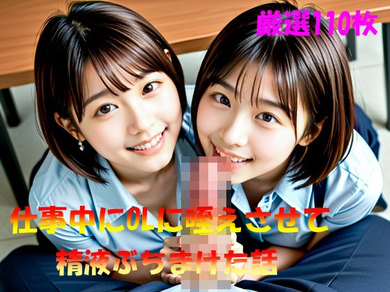 仕事中にOLに咥えさせて精液ぶちまけた話(AI幻想工房) [d_577199]