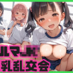 えちえち巨乳ブルマ女子校生とぐちょぐちょ乱交会(かのん絵師) [d_585095]