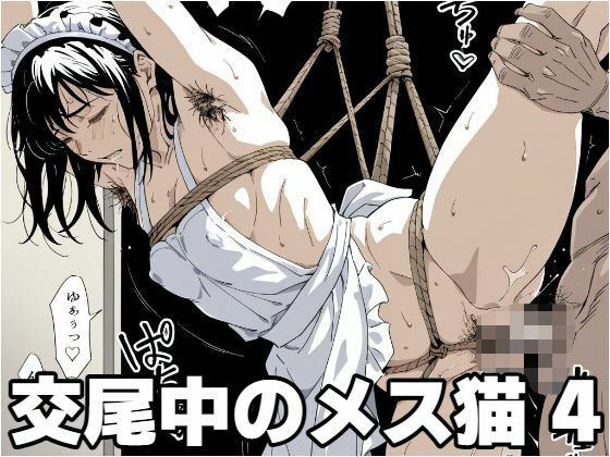 交尾中のメス猫 4(もう限界) [d_607305]