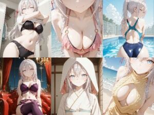 「時々ボソッとロシア語でデレる隣のアーリャさん」アリサ・ミハイロヴナ・九条セクシー写真集17（全500枚）(人の海) [d_615594]