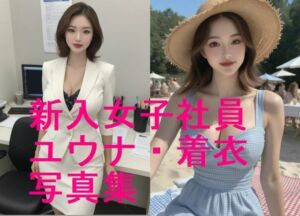 新入女子社員ユウナ・妊娠前・着衣写真集【全93枚】続編で下着姿、全裸など  乞うご期待！(妊婦、母乳、授乳愛好会) [d_617434]