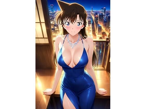 毛〇蘭    ドレスでえっち(HKMアート) [d_617786]