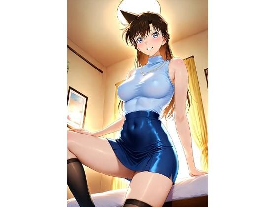 毛〇蘭  ノースリーブ(HKMアート) [d_617793]