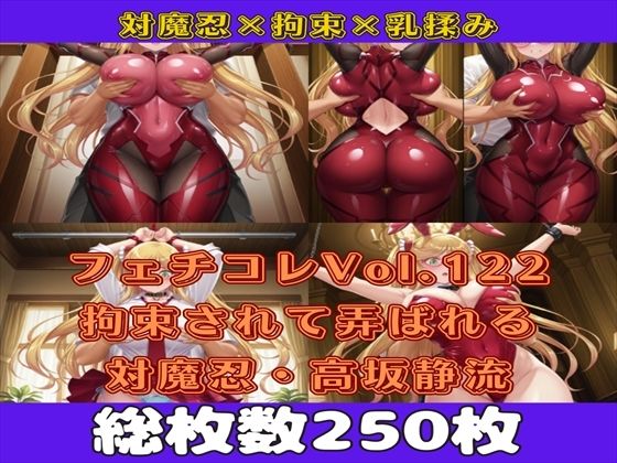 フェチコレVol.122 吊り上げ拘束されて背後からおっぱいを揉まれる対魔忍・高坂静流【枚数250枚】(満点星) [d_625357]