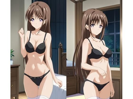 秋月真◯奈とエッチ(箱熱) [d_640306]