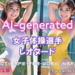 AIコスプレ写真集「女子体操選手レオタード」グラビア(美伝プロジェクト) [d_647574]