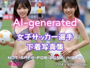 AIコスプレ写真集 「ランジェリー・フットボール」:下着姿のサッカー女子写真集(美伝プロジェクト) [d_647587]