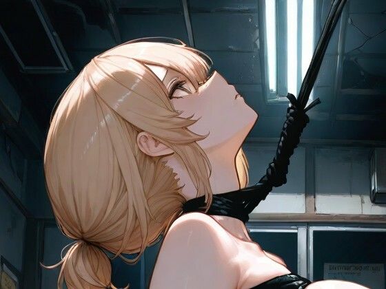 緊縛図鑑4（廃ビル黒縄緊縛編）(同人集団とるとれす) [d_669507]