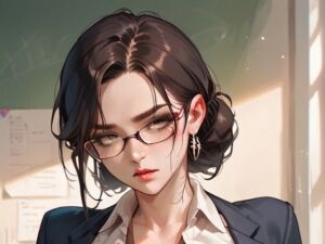 緊縛イラスト集3（眼鏡の女教師編）(同人集団とるとれす) [d_676126]