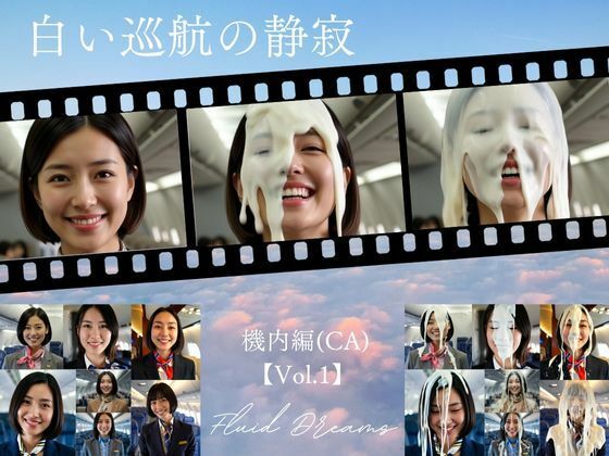 Fluid Dreams 白い巡航の静寂 機内編（CA）(FacialDreams) [d_682486]