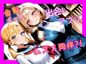 金髪ギャル  出会い系アプリで娘同伴？！(パツキーン) [d_686875]