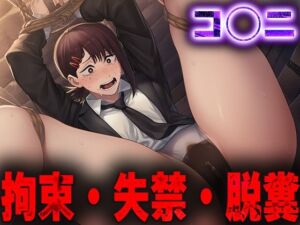 羞恥！監禁されたコ◯ニの拘束！失禁！脱糞！(ニッチマン) [d_688986]