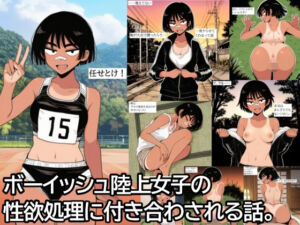 ボーイッシュ陸上女子の性欲処理に付き合わされる話。(ハラメウメ) [d_689402]