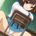 涼宮ハ〇ヒのパンチラCG集（全100枚）_model2(パンチラManiax) [d_689578]