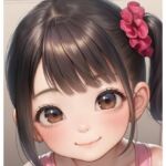 サイドテールちゃん(畜産画像商会) [d_690526]