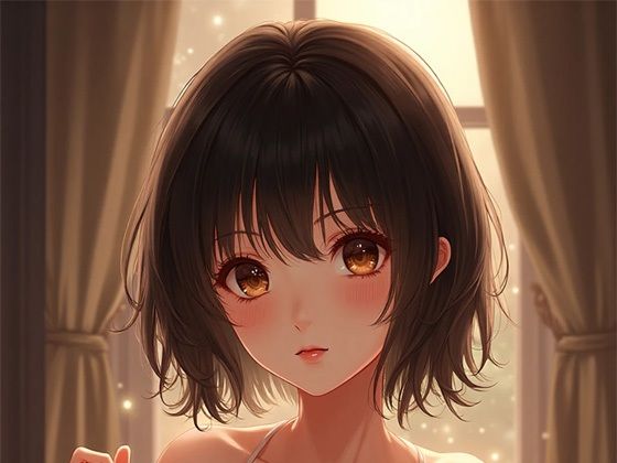 Girl with a short bob(SATOKATA) [d_690647]