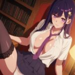 【AIイラスト集/R18】完璧で究極のアイドル_図書館・制服コレクション（155枚）/【AI CG Collection / R18】The Perfect Idol – Library ＆ Uniform Collection （155 Images）(AIお絵かき工房) [d_690655]