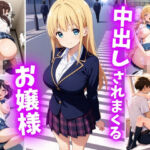 中出しされまくるお嬢様(巨乳素人に中出しくん) [d_691127]