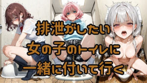 排泄がしたい女の子のトイレに一緒に付いて行く(Socks Fetish Gallery) [d_691268]