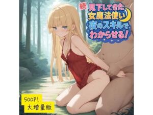 続・見下してきた女魔法使いを夜のスキルでわからせる！(JKロリーんぐ) [d_691388]