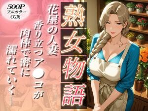 〜花屋のあの妻（コ）〜香り立つア●コが肉棒で密に濡れていく(チョコ☆マギ) [d_691650]