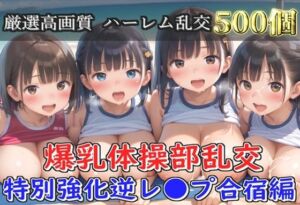 【新作価格】【豪華特典あり】爆乳体操部乱交 特別強化合宿 ハーレム逆レ●プ編【500個】(JKイノセント) [d_691909]