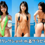 スリングショット水着グラビア(美女おじ) [d_692232]