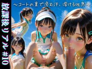 放課後リアル＃10〜コートの裏で滲む汗、溶ける吐息〜(青春グレーゾーン) [d_693612]