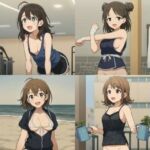 【生成用プロンプト付き】AI生成ポロリイラスト【プロンプト】【脱獄】(なみだ) [d_693911]