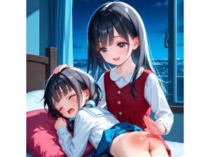 姉妹お尻叩きイラスト集(funafuna) [d_694168]