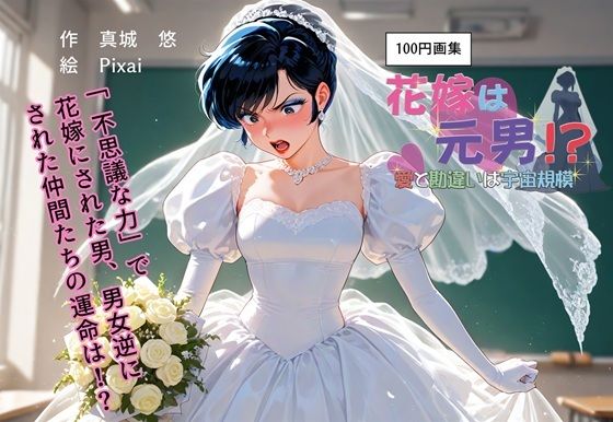 100円画集  花嫁は元男！？愛と勘違いは宇宙規模(真城の秘宝館) [d_694799]