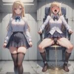 金髪美少女に媚薬オーバードーズ ビフォーアフター(uchita) [d_695880]