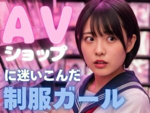 AVショップに迷い込んだ制服ガール(AI-AYA) [d_696567]
