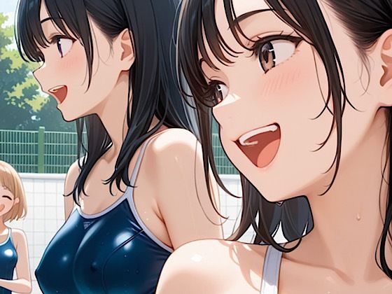 【とある田舎の女子〇校 スクールヘブン】田舎女子校の日常356枚(紺のソックス) [d_698743]