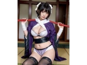 凛として着物(ひとり遊び) [d_699365]