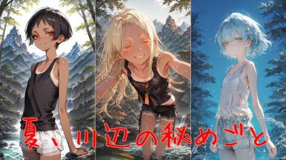 夏、川辺のひめごと(誘惑のささやき) [d_699702]