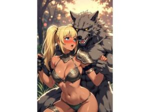 元男のオレが異世界でカタブツ狼に滅茶苦茶にされる話(黒狐) [d_702583]