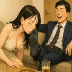 旦那の部下に足を舐められる妻(244) [d_705527]