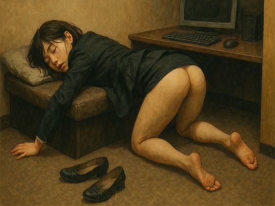 彼女の泥●ネットカフェ(somei244) [d_706864]