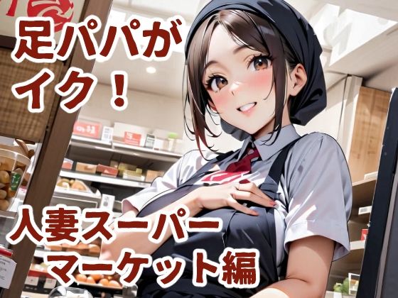 足パパがイク！  人妻スーパーマーケット編(コーンパン) [d_644872]