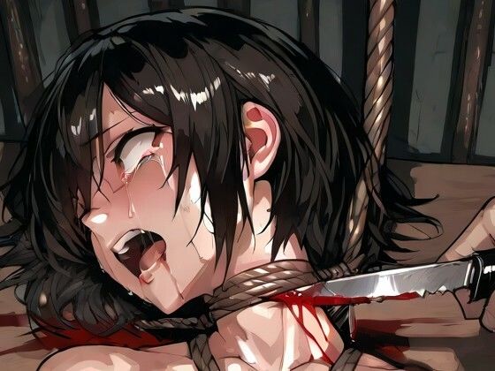 拷問実験3  -ナイフ切り裂き-(同人集団とるとれす) [d_699451]