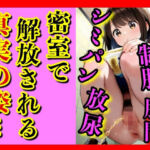 真昼の密室で、誰にも見られていないはずの成人女性が制服のまま和式便所で秘密を解放する、黄ばんだ下着に刻まれた痕跡と放尿の瞬間(ゼウス) [d_700958]